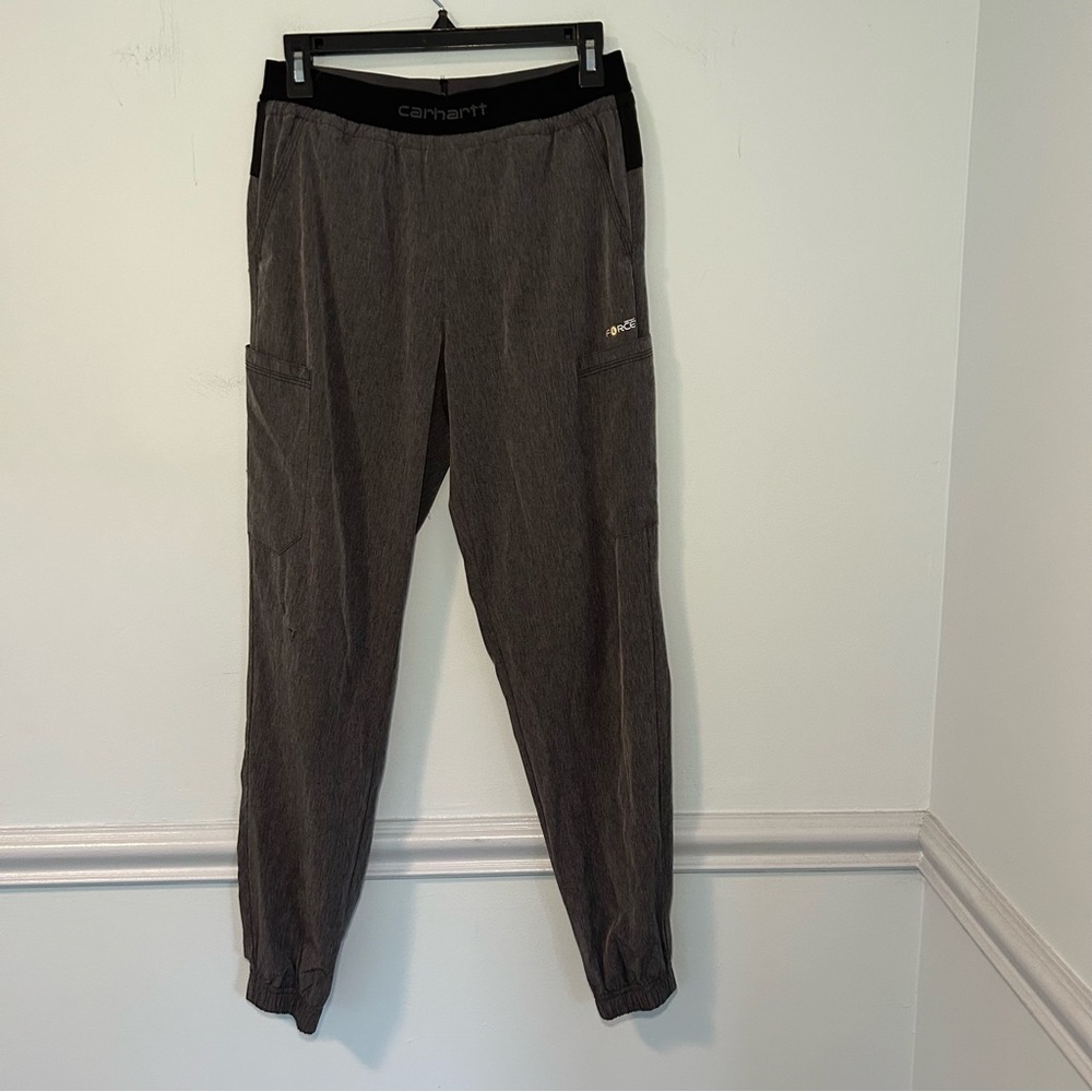 Carhartt Gray Track & Sweat Cargo Pants Size Small